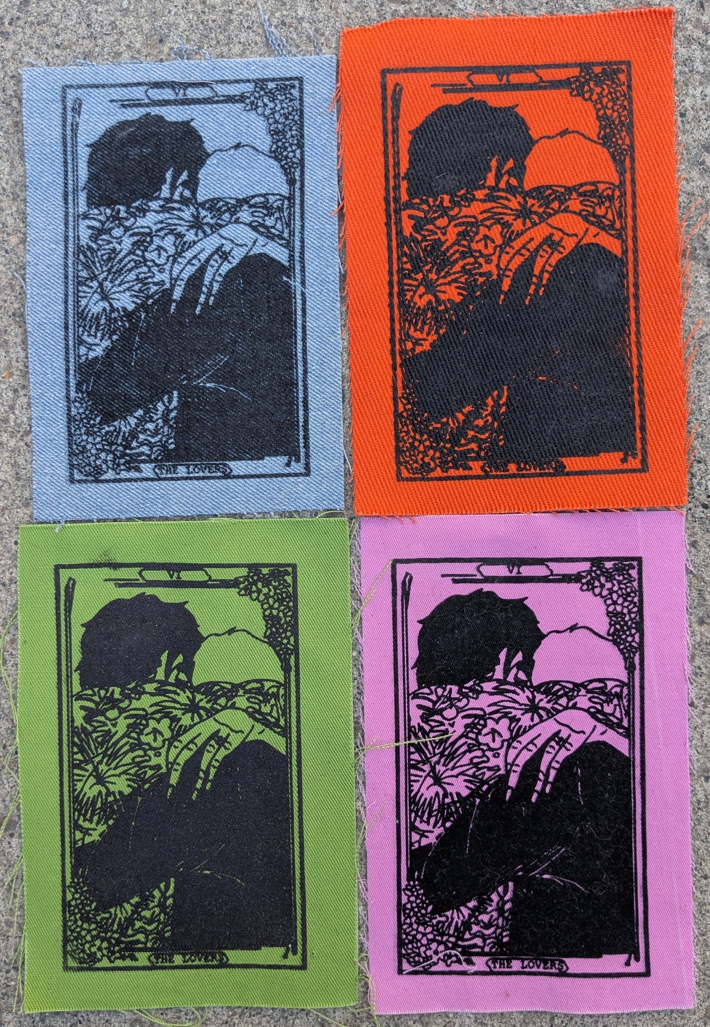 High Desert Tarot: The Lovers Patch