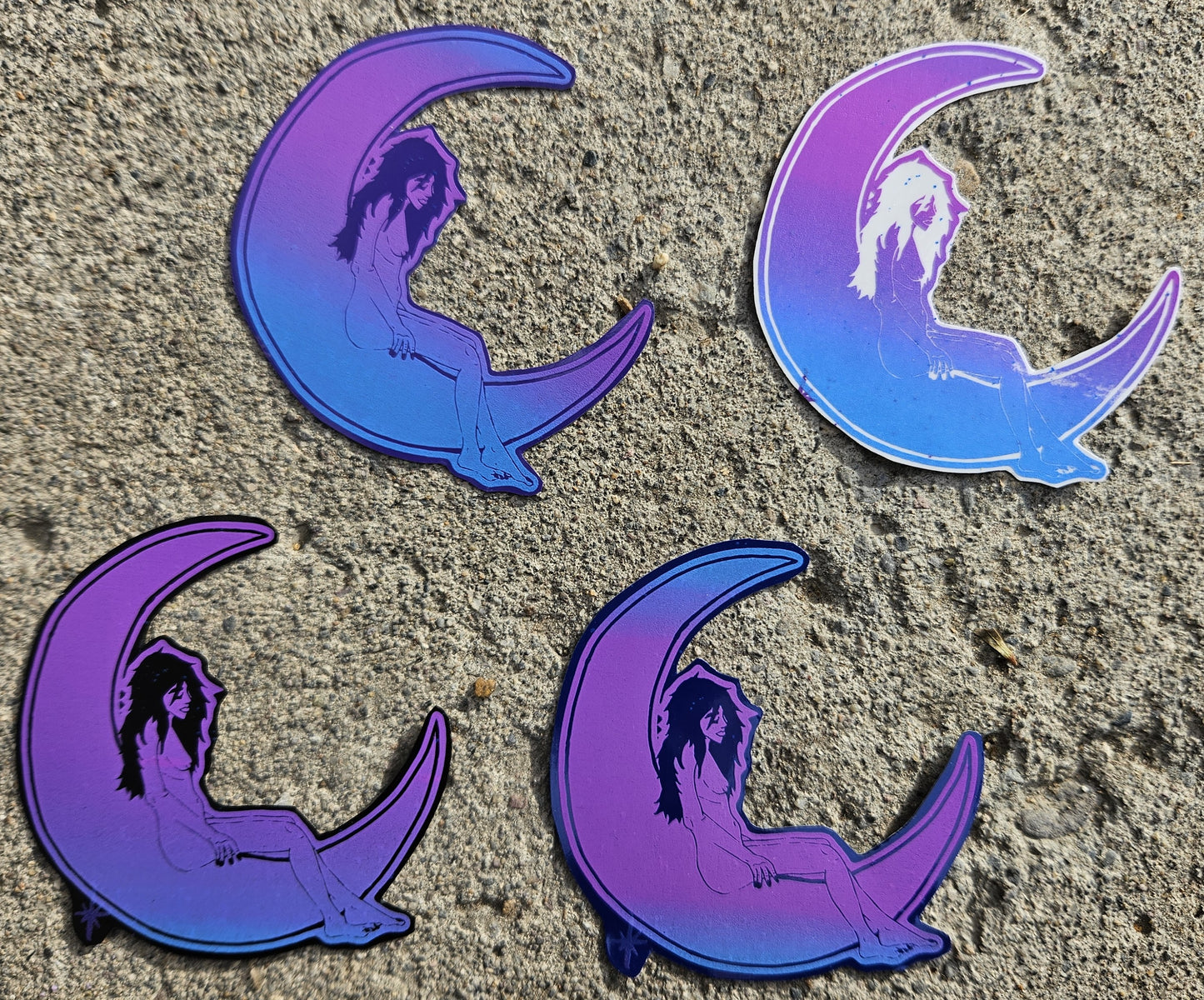 Moonbeam Rainbow Rolled Vinyl Sticker
