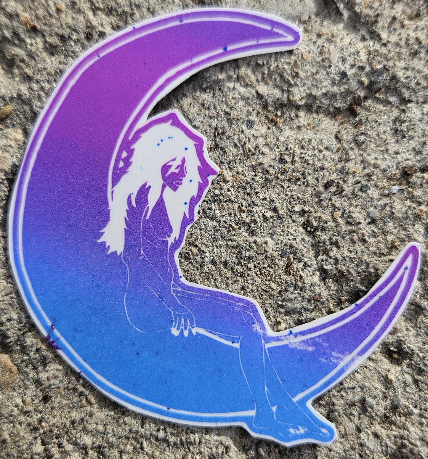 Moonbeam Rainbow Rolled Vinyl Sticker