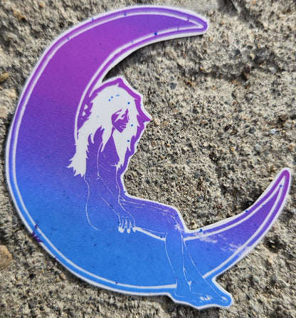Moonbeam Rainbow Rolled Vinyl Sticker