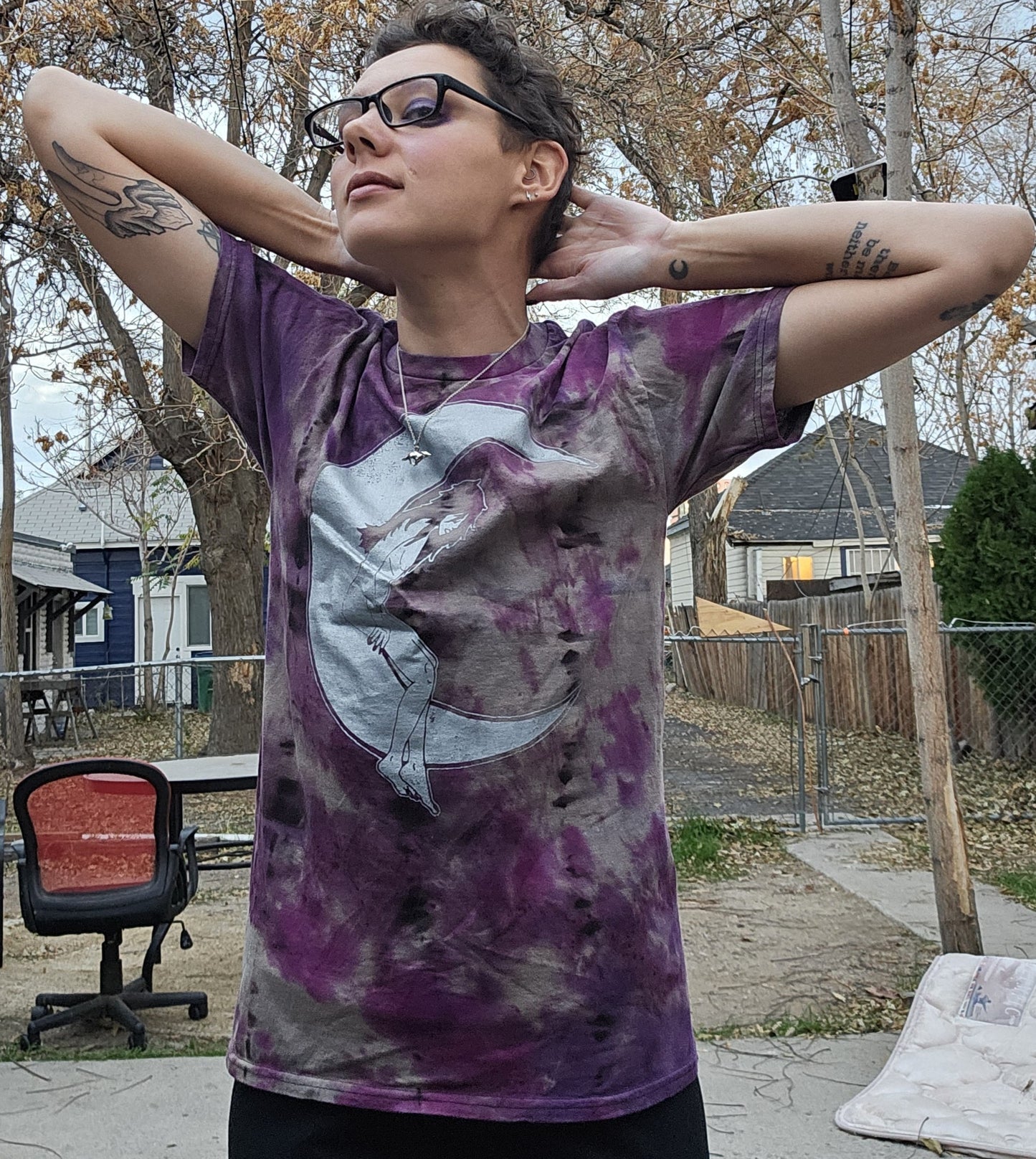 Moonbeam Reverse Tie-Dye T-Shirt