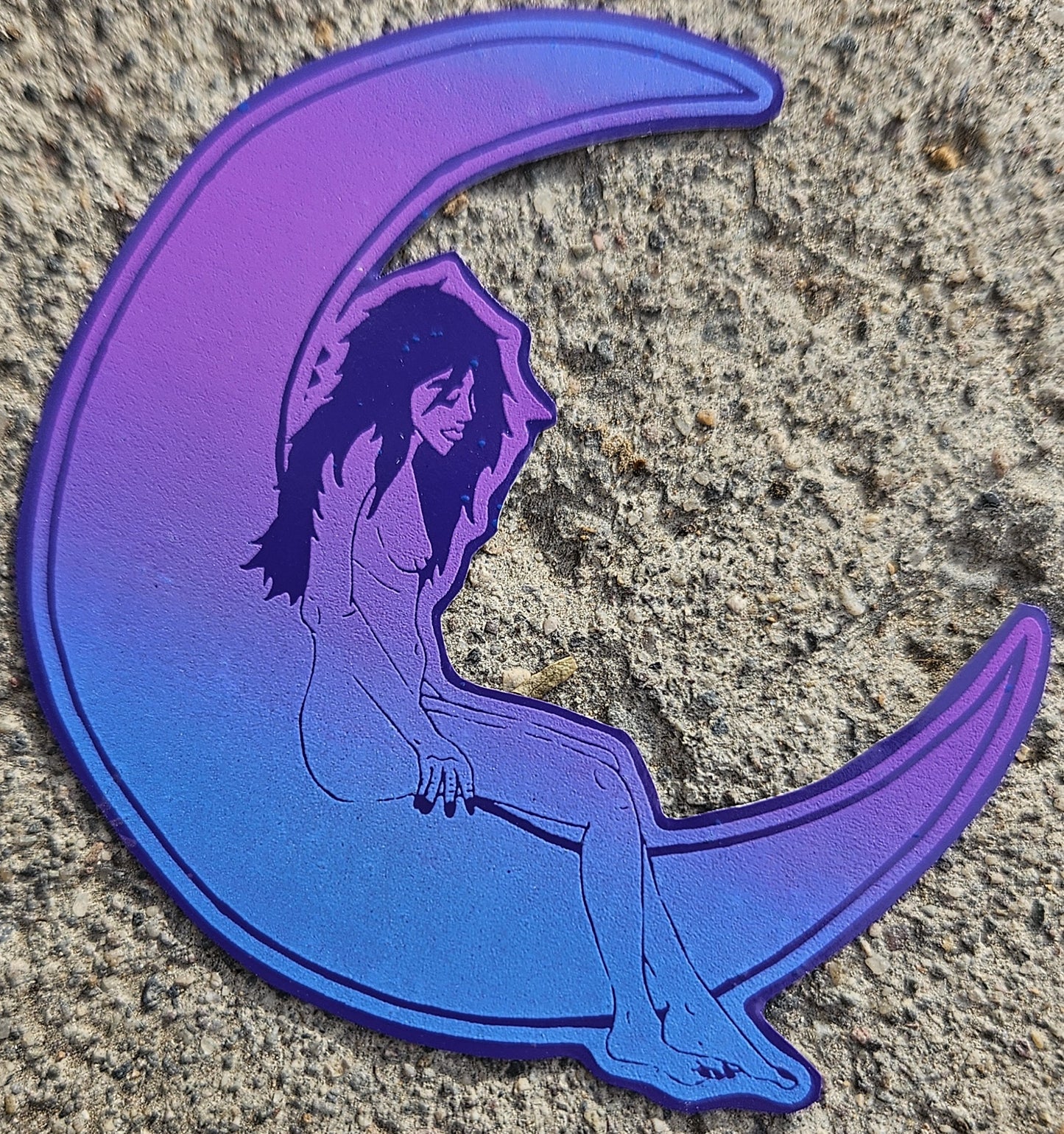Moonbeam Rainbow Rolled Vinyl Sticker
