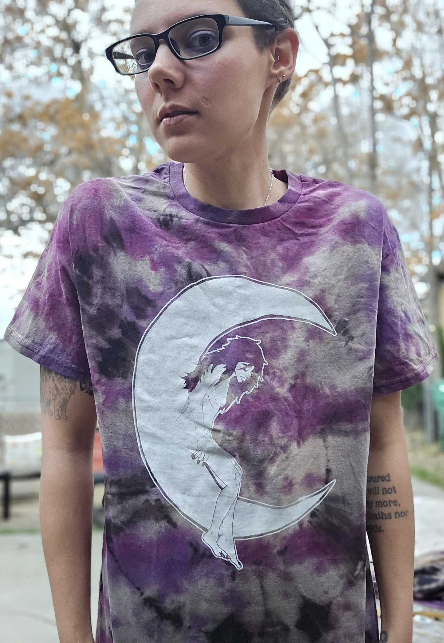 Moonbeam Reverse Tie-Dye T-Shirt