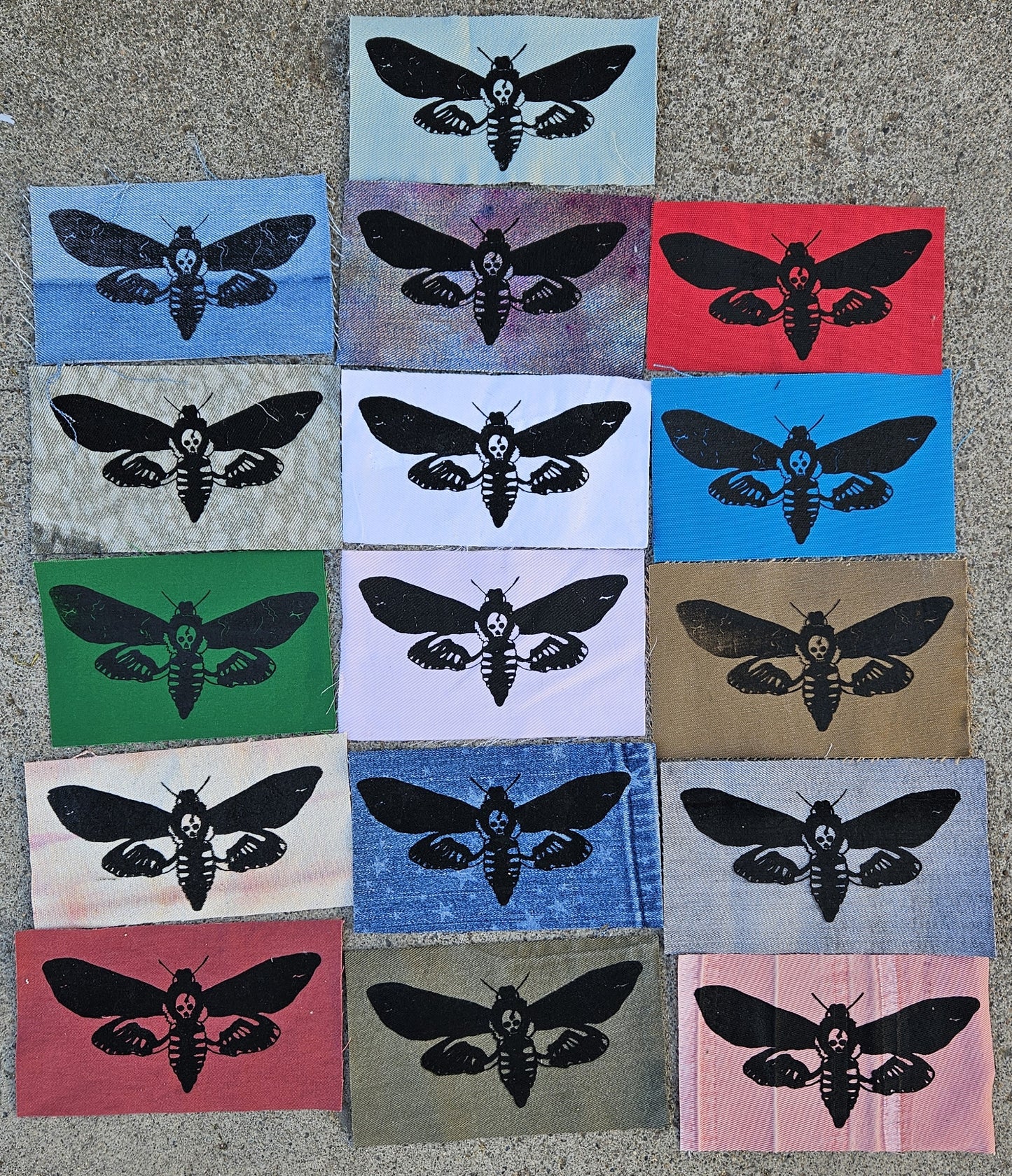 Deathshead Hawk Moth Patch