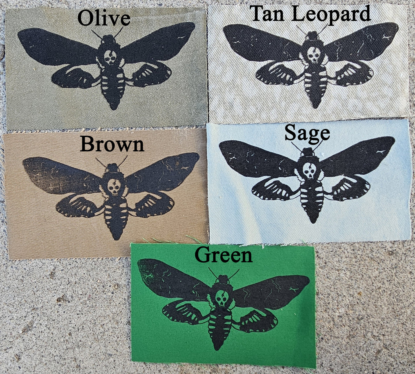 Deathshead Hawk Moth Patch