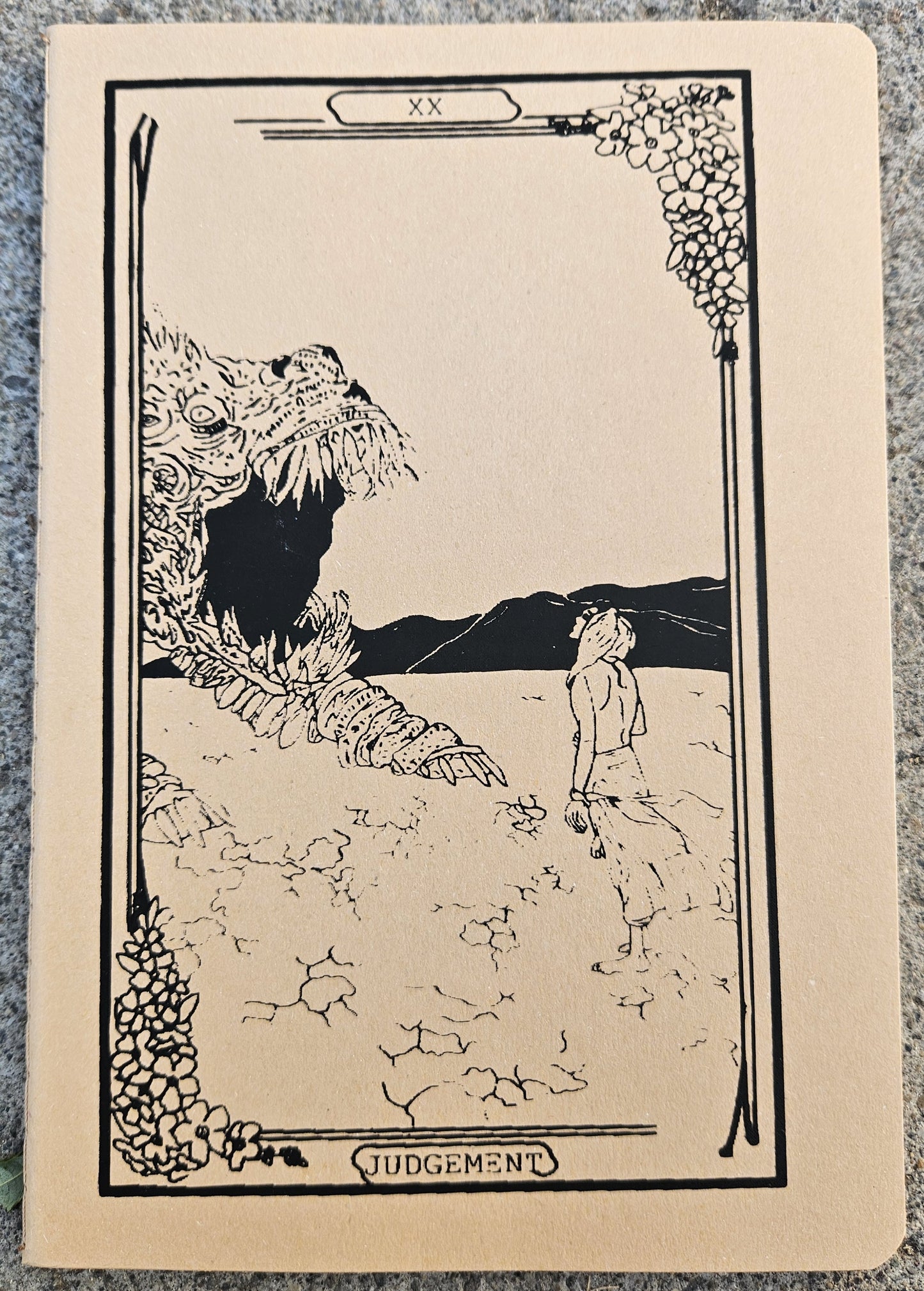 High Desert Tarot: Judgement Kraft Paper Lined Notebook