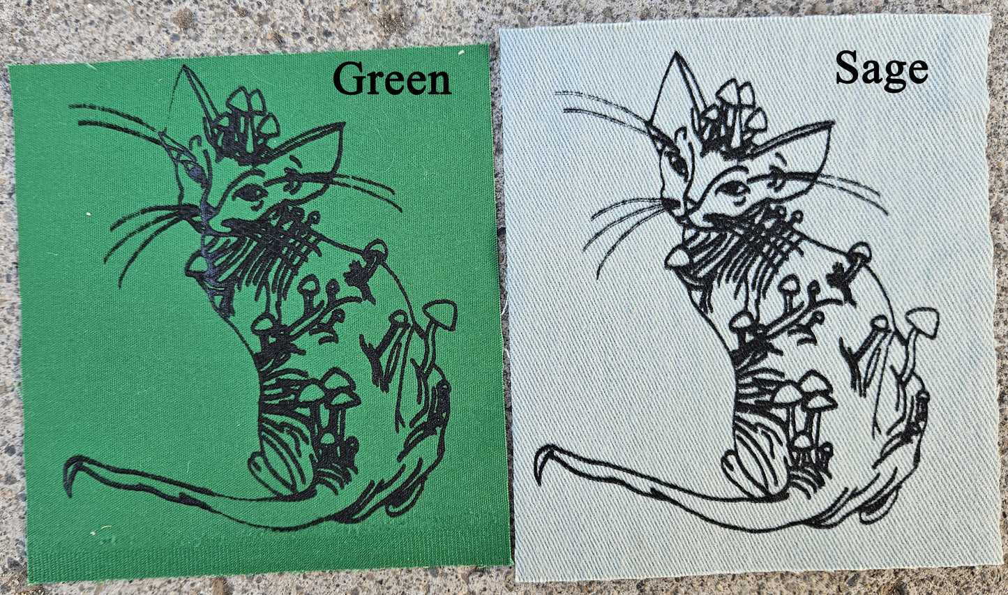 Parrot Waxcap Sphynx Cat Patch