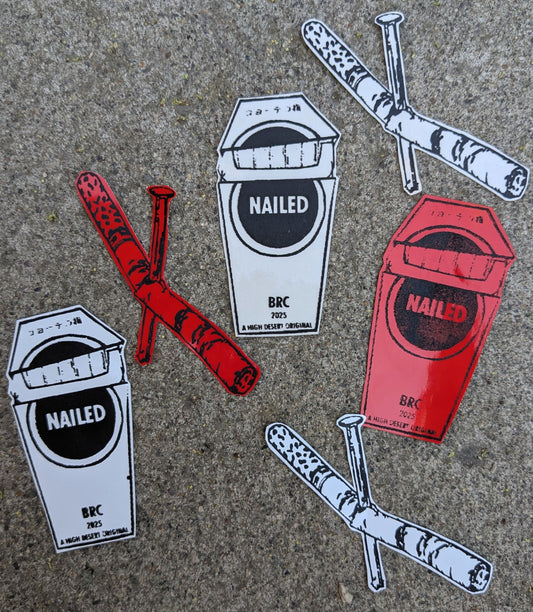 Nailed: Vinyl Stickers