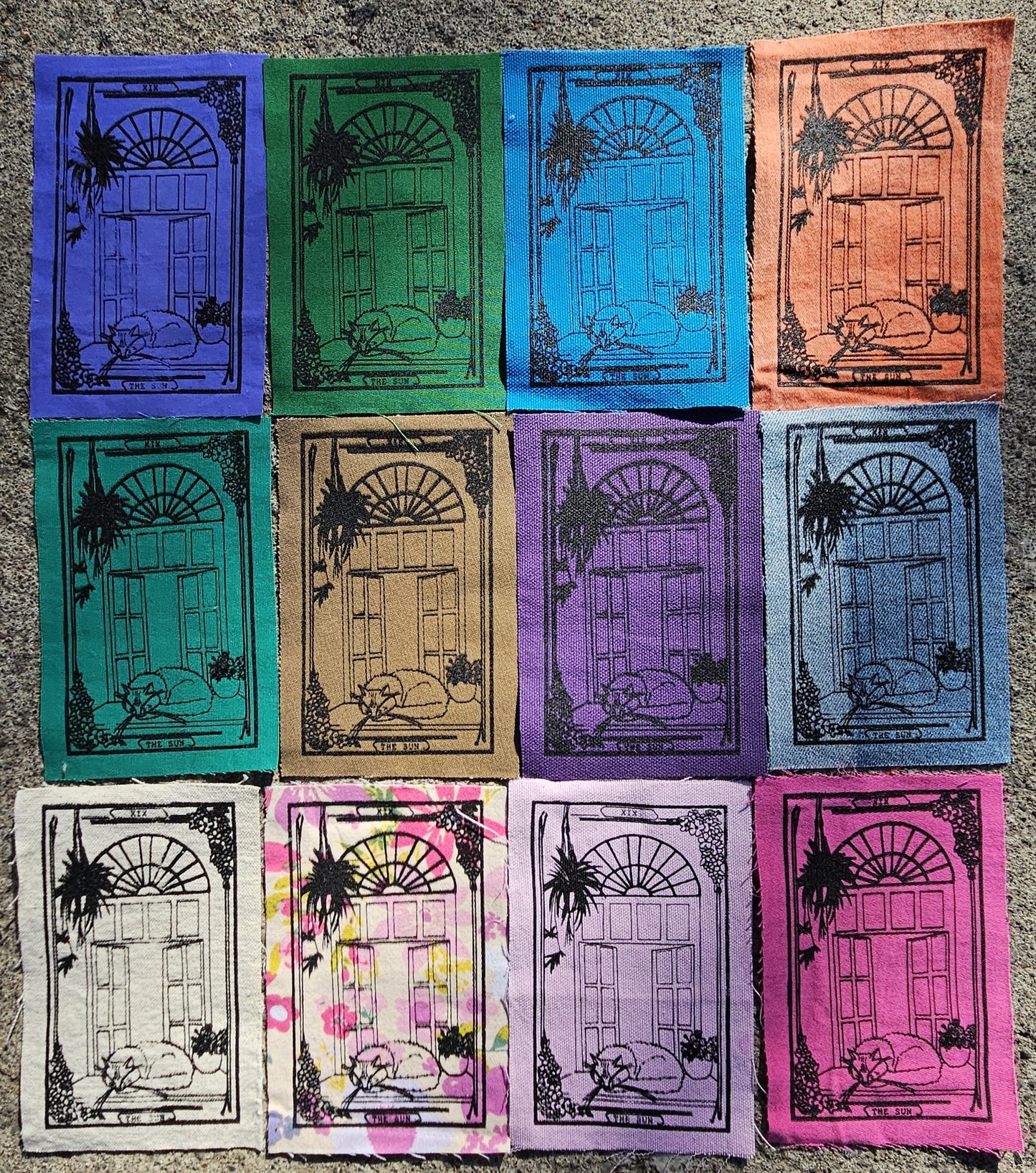 High Desert Tarot: The Sun Patch