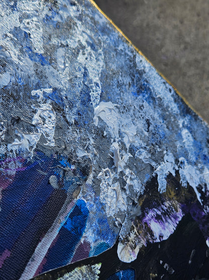 Supplicants Original Mixed Media on Canvas