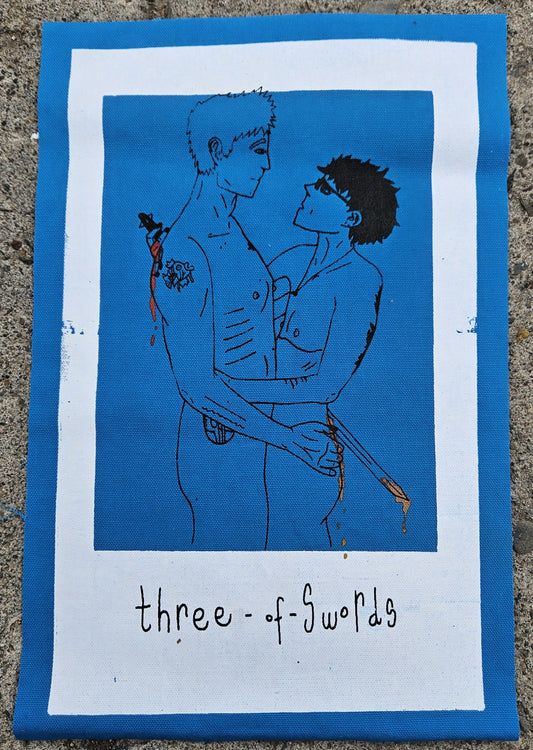 Three of Swords Back Patch