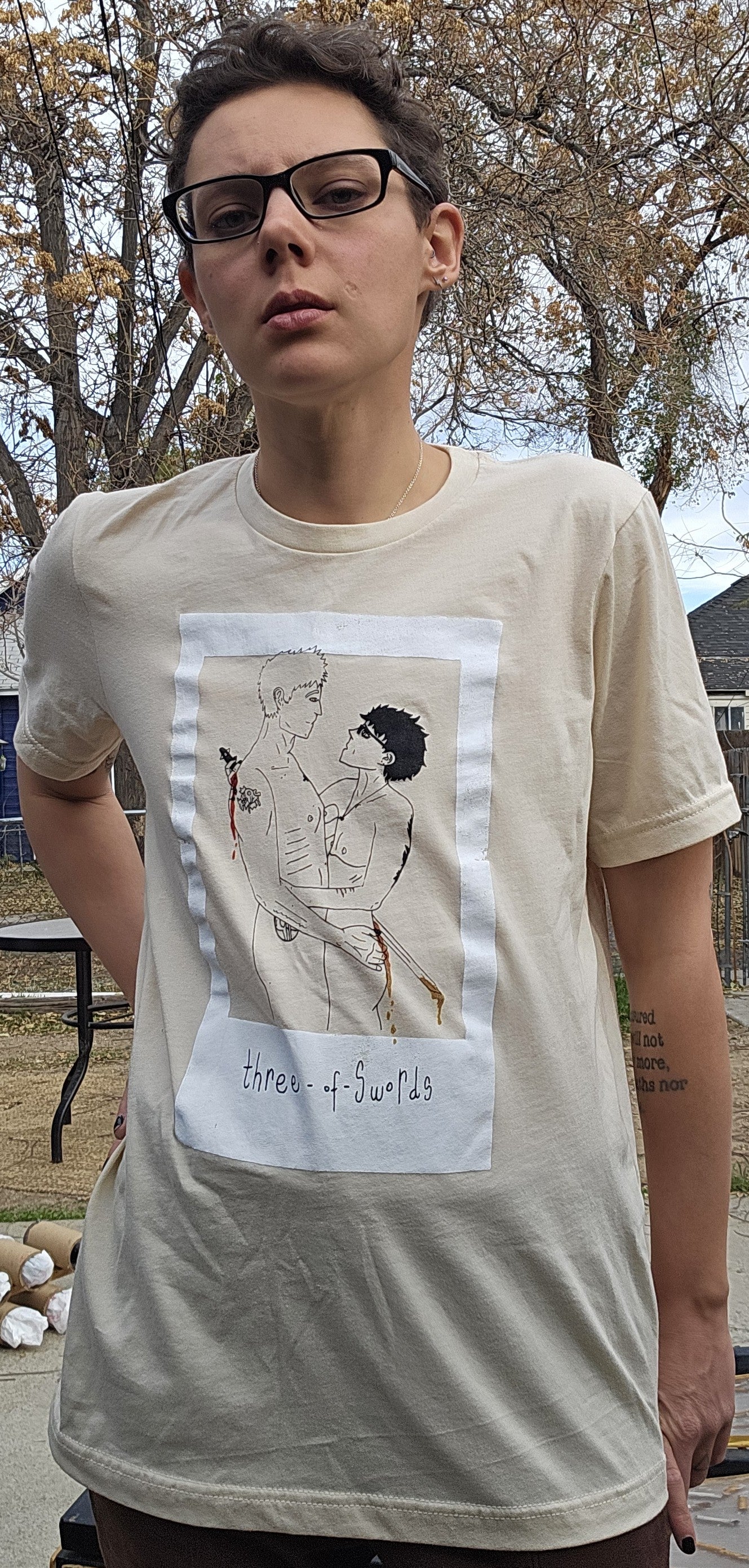 Three of Swords T-Shirt