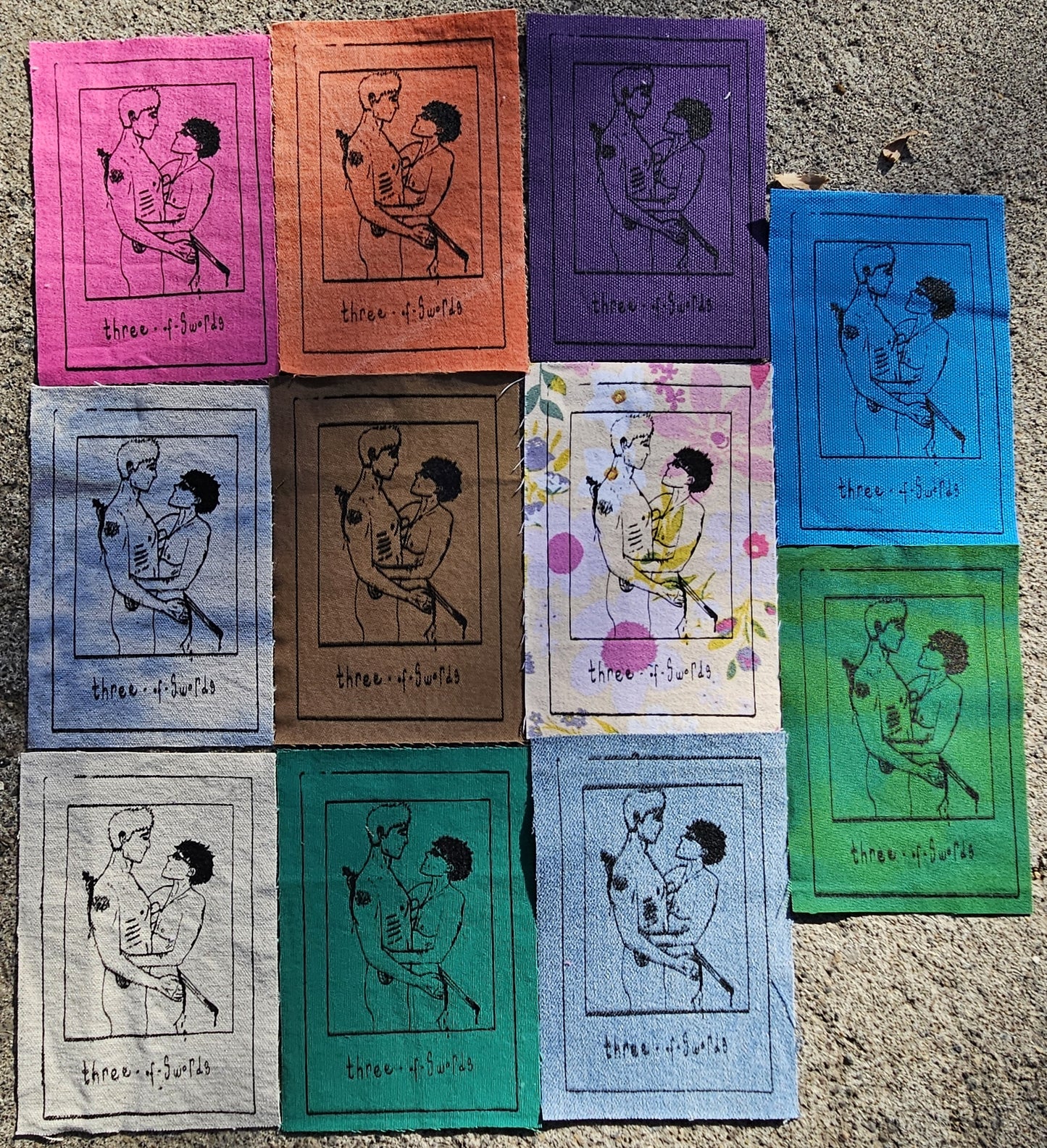 Three of Swords Patch