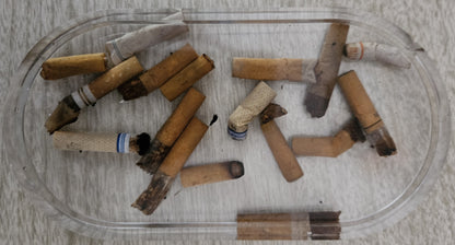 Nailed: Cigarette Trinket Tray by Megan McLeroy