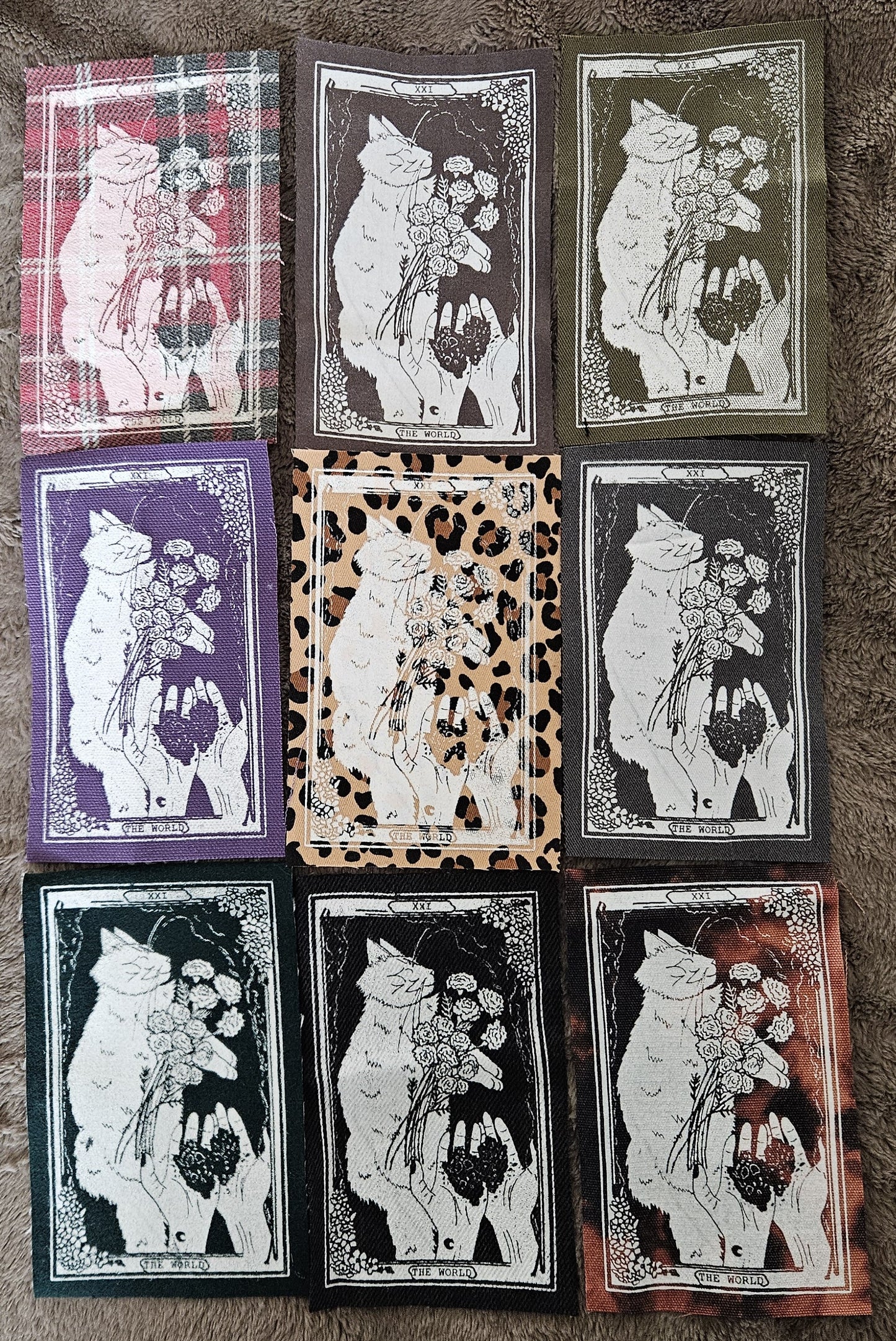 High Desert Tarot: The World Patch