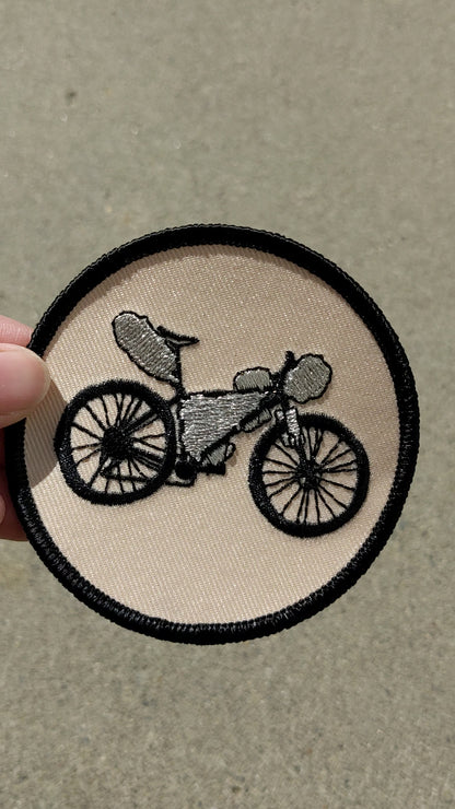 Bikepacking Iron On Patch