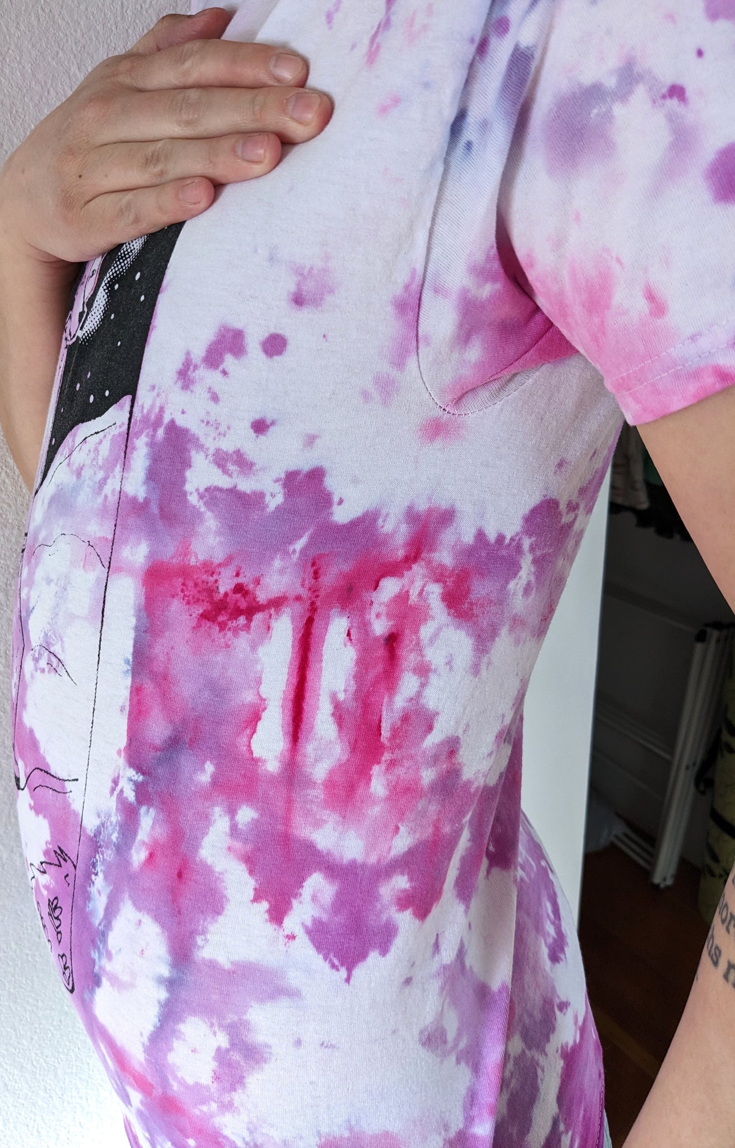 The Adventurer Tarot Inspired Ice Dye T-Shirt