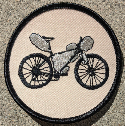 Bikepacking Iron On Patch