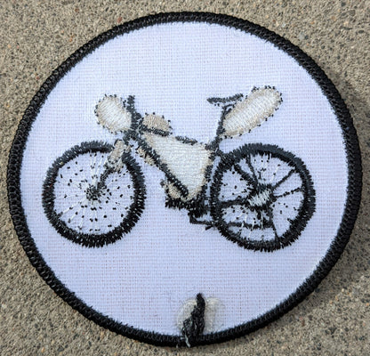 Bikepacking Iron On Patch