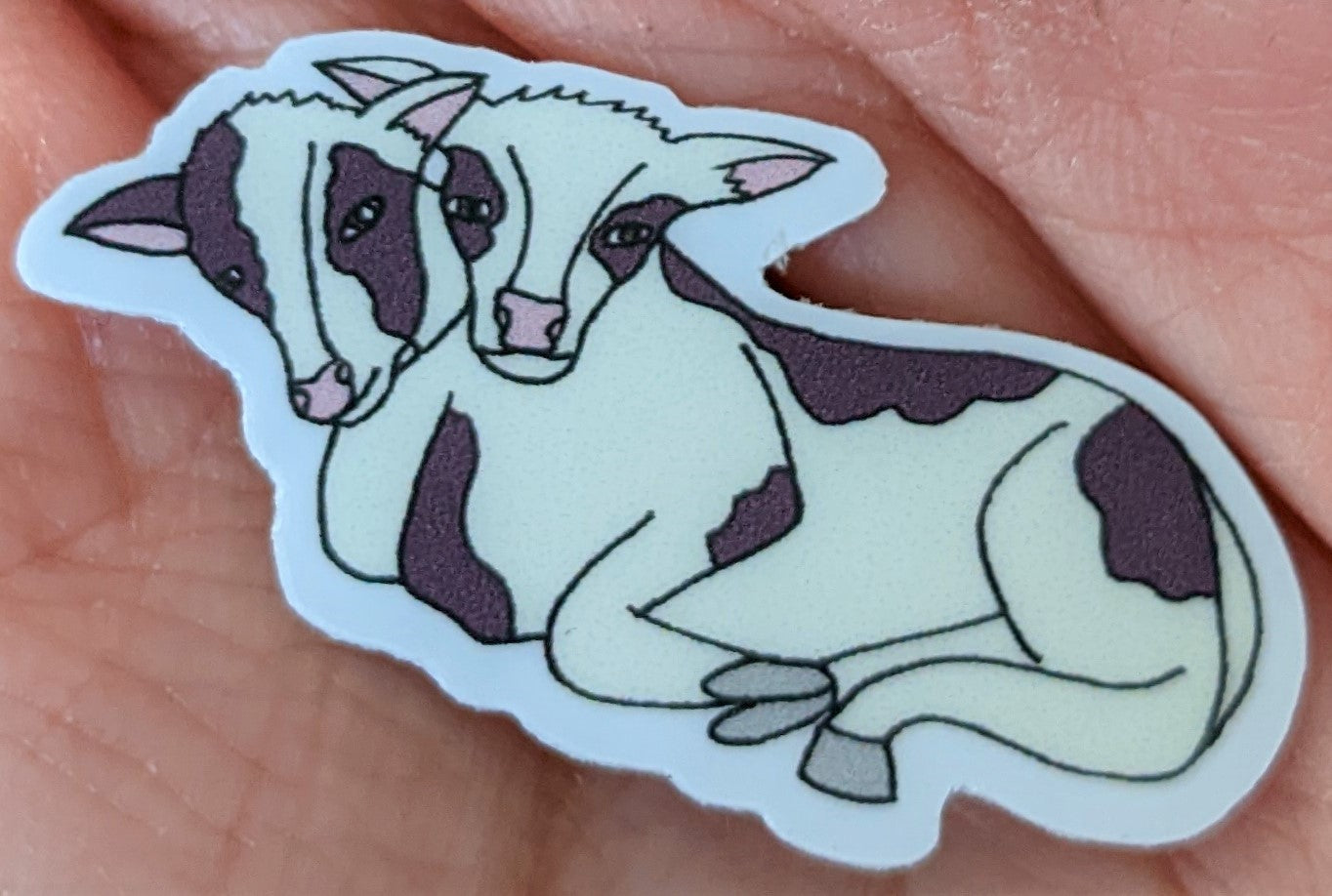 Two-Headed Calf Vinyl Sticker Set