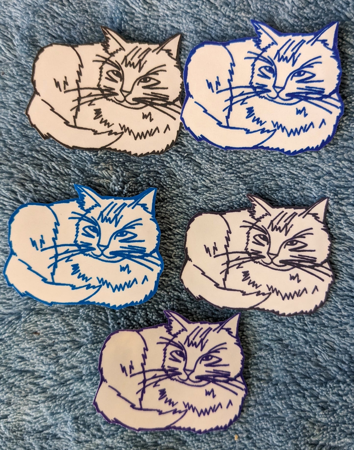 Cat Loaf Vinyl Sticker