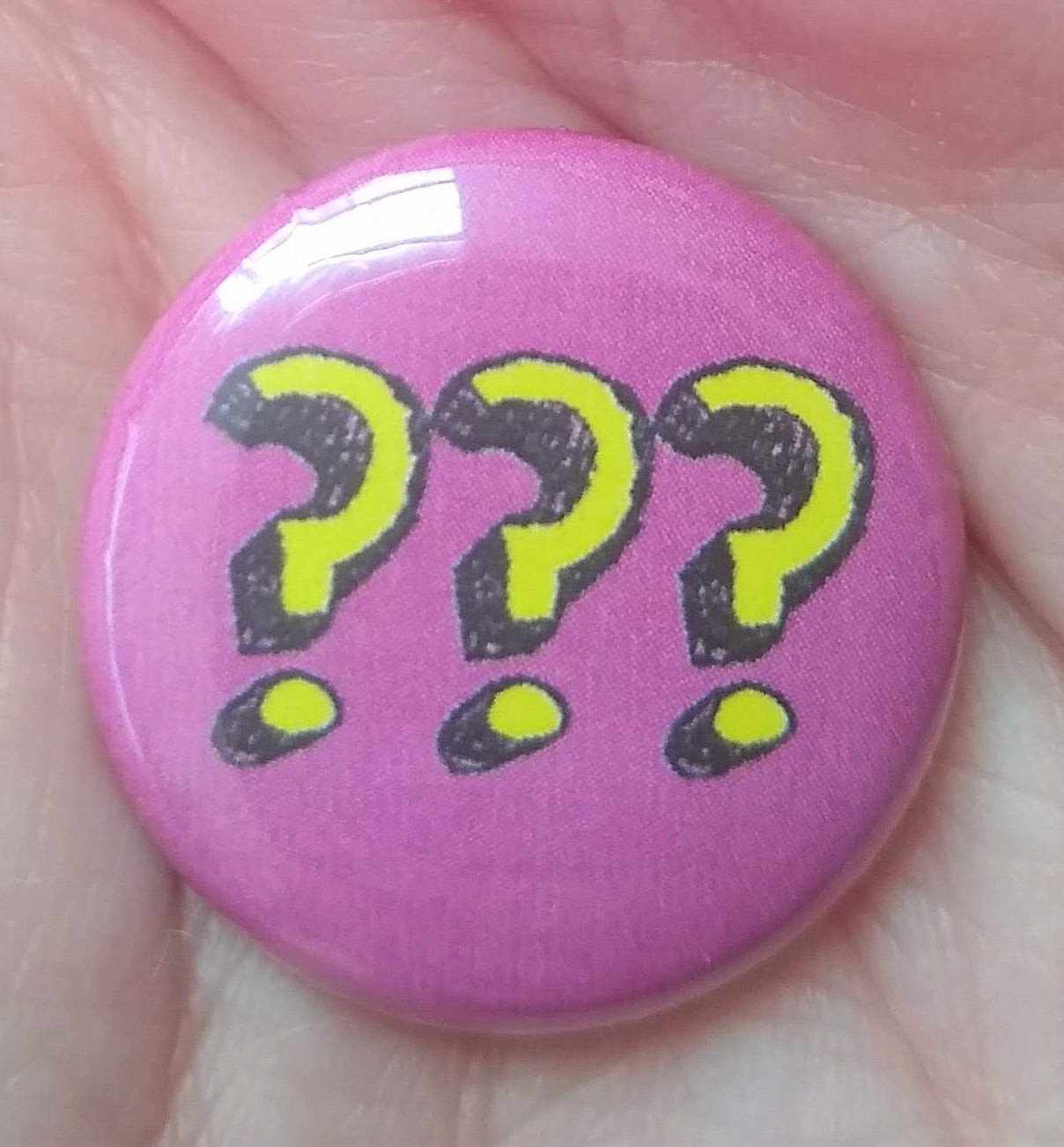 Triple Question Mark Button