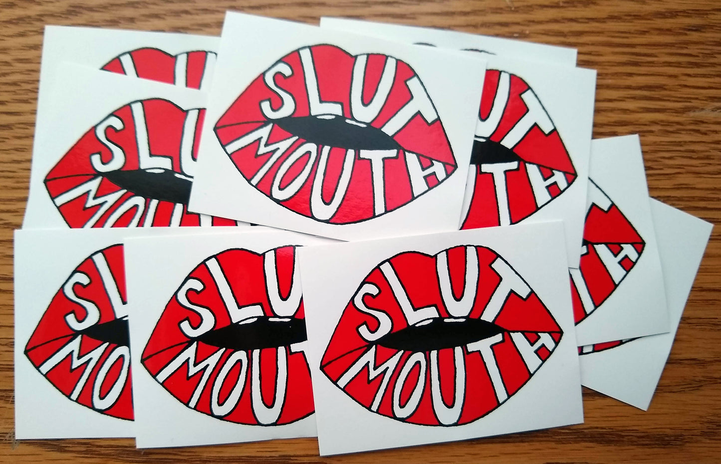 Slutmouth Vinyl Sticker