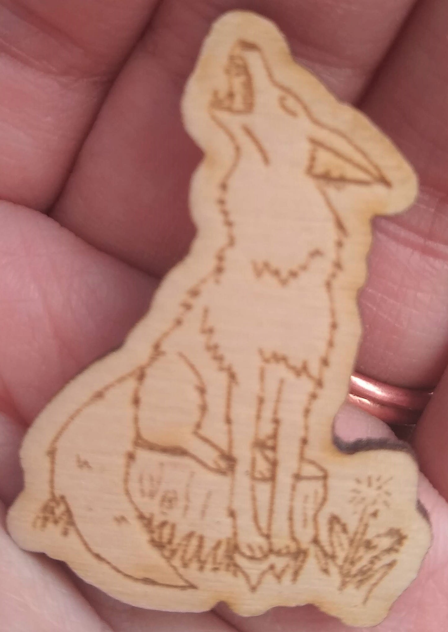 Songdog Wooden Pin